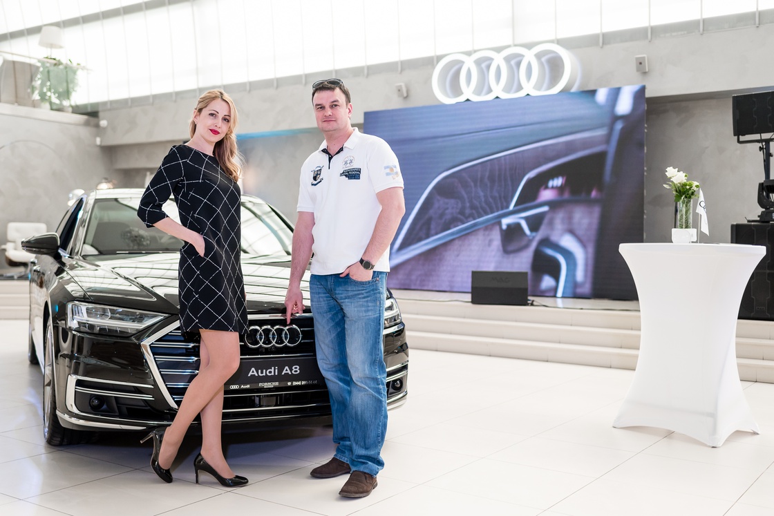 Презентація нового Audi A8