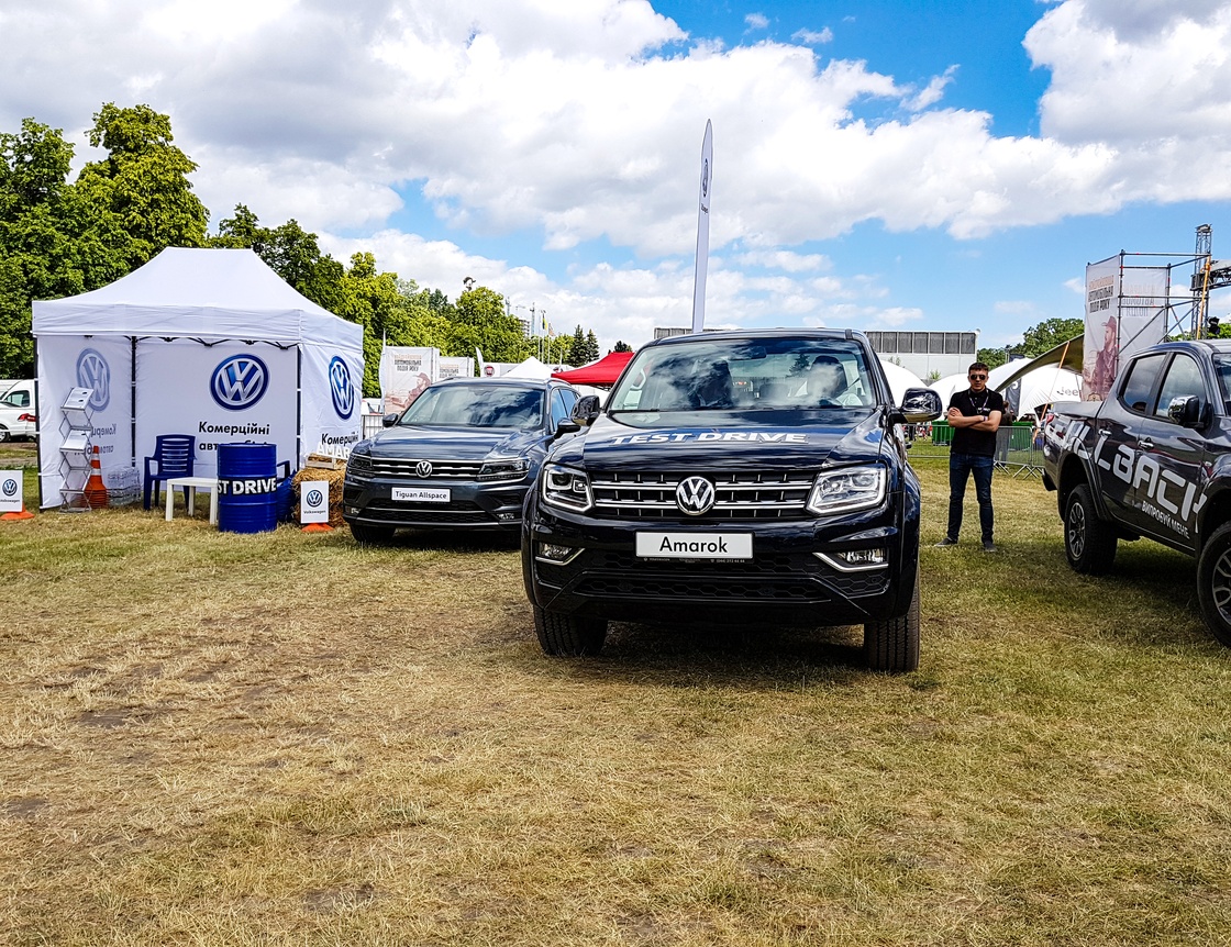 Запрошуємо випробувати VW Amarok та Tiguan Allspace