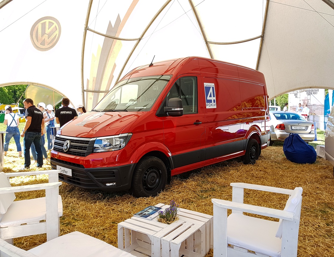 Статична експозиція VW Crafter