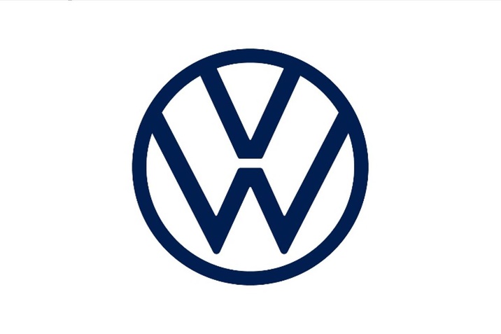 New Volkswagen logo